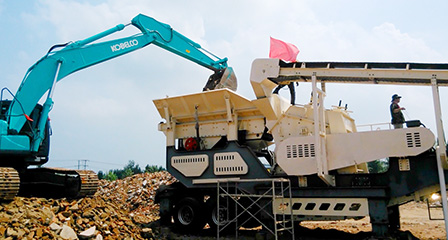 移動(dòng)式礦山破碎機(jī)